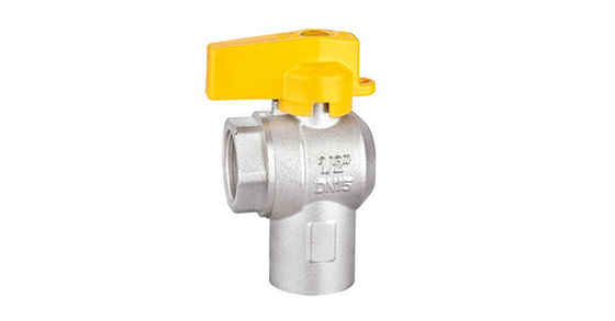Nikel Plated Gas Line Ball Valve Forged Thread Brass Ball Valve AV1005-FF