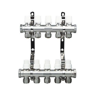 Manifold Distribusi Air OEM Manifold Katup Kuningan Disesuaikan