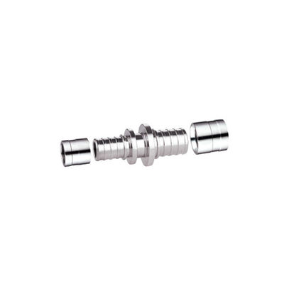 Brass Equal Straight Connector PF4001-1 PEX Pipe Fittings OEM Disetujui