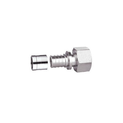 Pipa PEX Konektor Lurus Kuningan 20mm 25mm 16mm PF4003 Layanan OEM