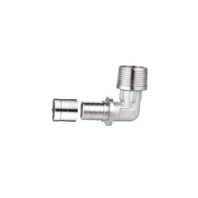 Pipa Air Brass Female Elbow 16mm 20mm 25mm Axial Press Fitting