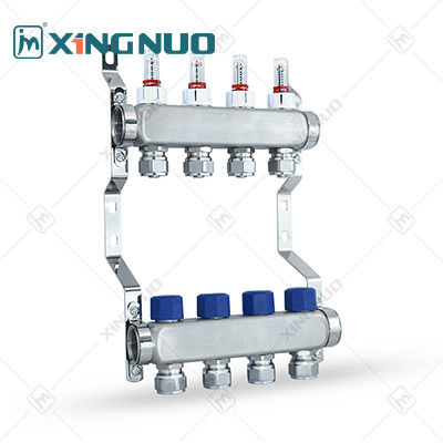 pemisah berkualitas tinggi OEM Distribusi Air Manifold Disesuaikan Brass Valve Manifold