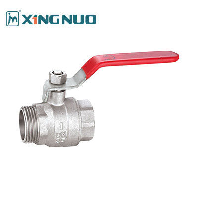 1/2 Inch Pria Dan Wanita Kuningan Bola Katup Precision CNC Mesin Kuningan Perempat Turn Valve Untuk Air / Gas