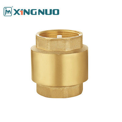 Manual internal benang jantan benang lurus melalui satu arah katup kontrol -20.C sampai 100.C suhu Swing Check Valve