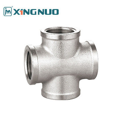 Industri Grade Sand Blasting Finish Nickel Plated Brass Compression Fittings Pipa besi cor Fitting pipa pipa pipa pipa