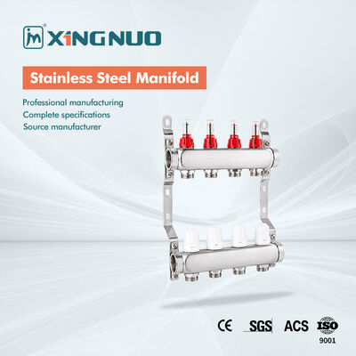 Rating Suhu Hingga 250 ° F Kuningan Manifold Dipalsukan Threaded ISO2281 Dirancang untuk Sistem Distribusi Cairan Industri
