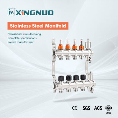 150mm X 50mm X 30mm Kuningan Manifold Threaded ISO2281 Valve Material Kuningan Cocok untuk sistem Pneumatik dan Hidraulik